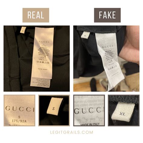 gucci technical jersey pants real vs fake|are Gucci shirts genuine.